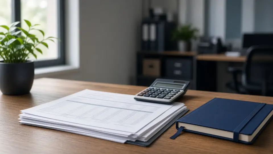 Documentos e relatórios contábeis